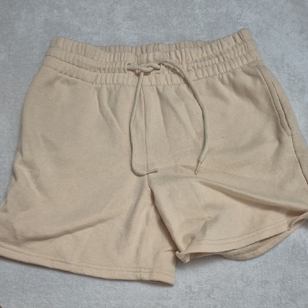 Light Washed Tan Jorts